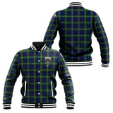 Clan Forbes Modern Crest Tartan Baseball Jacket JM721