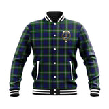 Clan Forbes Modern Crest Tartan Baseball Jacket JM721