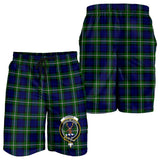 Clan Forbes Modern Crest Tartan Mens Shorts NS721