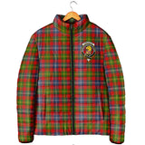 Clan Forrester Modern Crest Tartan Padded Jacket RF265