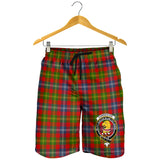 Clan Forrester Modern Crest Tartan Mens Shorts NS717