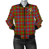 Clan Forrester Modern Crest Tartan Bomber Jacket ZJ265