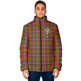 Clan Forrester Modern Crest Tartan Padded Jacket RF265