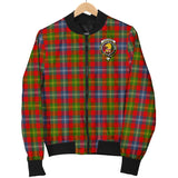 Clan Forrester Modern Crest Tartan Bomber Jacket ZJ265