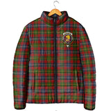 Clan Forrester Crest Tartan Padded Jacket RF266