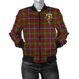 Clan Forrester Crest Tartan Bomber Jacket ZJ266