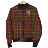 Clan Forrester Crest Tartan Bomber Jacket ZJ266