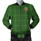 Clan Forrester Hunting Crest Tartan Bomber Jacket ZJ264