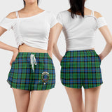 Clan Forsyth Ancient Crest Tartan Womens Shorts NW1907