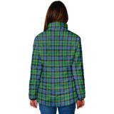 Clan Forsyth Ancient Crest Tartan Padded Jacket RF267