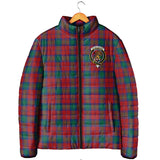 Clan Fotheringham Modern Crest Tartan Padded Jacket RF270