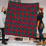 Clan Fotheringham Modern Tartan Premium Quilt F896