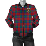 Clan Fotheringham Modern Crest Tartan Bomber Jacket ZJ270