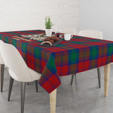 Clan Fotheringham Modern Tartan Tablecloth Golden Sword of Courageous Legacy BG273