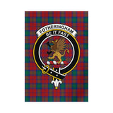 Clan Fotheringham Modern Crest Tartan Flag CF270