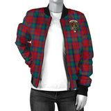 Clan Fotheringham Modern Crest Tartan Bomber Jacket ZJ270