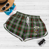 Clan Fraser Hunting Dress Crest Tartan Womens Shorts NW1900