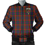 Clan Fraser of Lovat Crest Tartan Bomber Jacket ZJ278