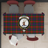 Clan Fraser of Lovat Tatan Tablecloth with Family Crest BC278