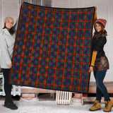 Clan Fraser of Lovat Tartan Premium Quilt F886