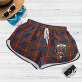 Clan Fraser of Lovat Crest Tartan Womens Shorts NW1896