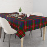 Clan Fraser of Lovat Tartan Tablecloth Golden Sword of Courageous Legacy BG281