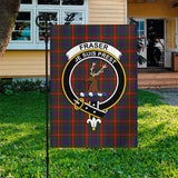 Clan Fraser of Lovat Crest Tartan Flag CF278