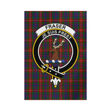 Clan Fraser of Lovat Crest Tartan Flag CF278