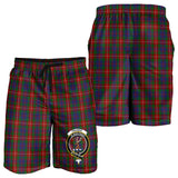 Clan Fraser of Lovat Crest Tartan Mens Shorts NS705