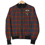 Clan Fraser of Lovat Crest Tartan Bomber Jacket ZJ278