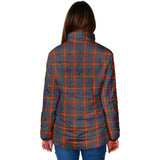 Clan Fraser of Lovat Crest Tartan Padded Jacket RF278