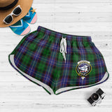 Clan Galbraith Crest Tartan Womens Shorts NW1888