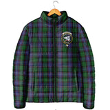 Clan Galbraith Crest Tartan Padded Jacket RF286