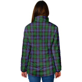 Clan Galbraith Crest Tartan Padded Jacket RF286