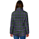 Clan Galbraith Modern Crest Tartan Padded Jacket RF285