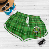 Clan Galloway Crest Tartan Womens Shorts NW1886