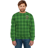 Clan Galloway Crest Tartan Sweatshirt HC695