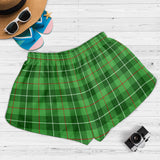 Clan Galloway Crest Tartan Womens Shorts NW1886