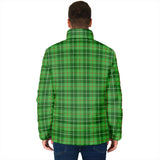 Clan Galloway Crest Tartan Padded Jacket RF288