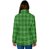 Clan Galloway Crest Tartan Padded Jacket RF288