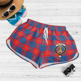 Clan Galloway Red Crest Tartan Womens Shorts NW1887