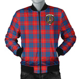 Clan Galloway Red Crest Tartan Bomber Jacket ZJ287