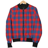 Clan Galloway Red Tartan Bomber Jacket Z334