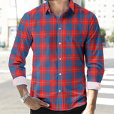 Clan Galloway Red Tartan Long Sleeve Shirt P909