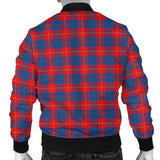 Clan Galloway Red Crest Tartan Bomber Jacket ZJ287