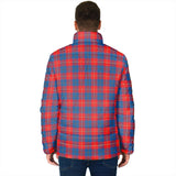 Clan Galloway Red Crest Tartan Padded Jacket RF287