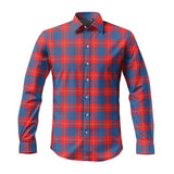 Clan Galloway Red Tartan Long Sleeve Shirt P909