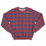 Clan Galloway Red Crest Tartan Sweatshirt HC696