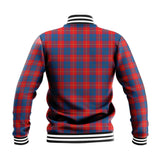 Clan Galloway Red Crest Tartan Baseball Jacket JM696