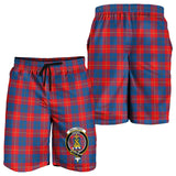 Clan Galloway Red Crest Tartan Mens Shorts NS696